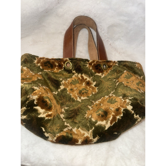 Jullyetcreations Gypsy tapestry fabric carpet handbag Tote bucket Bag - Picture 2 of 13